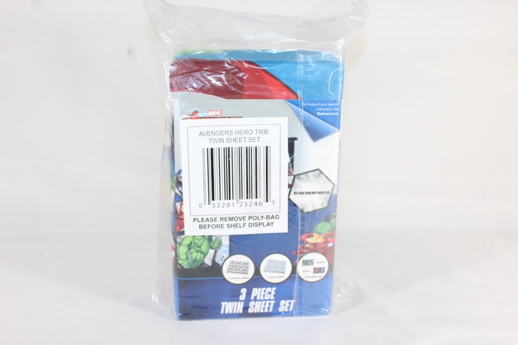 New - Marvel Avengers Hero Time Twin Sheet Set (1 of 3)