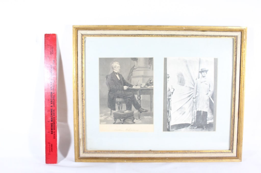 Framed Secretary of state seward photos (1 of 4)