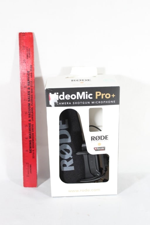 RODE Videomic pro+ on camera microphone: Good overall as pictured