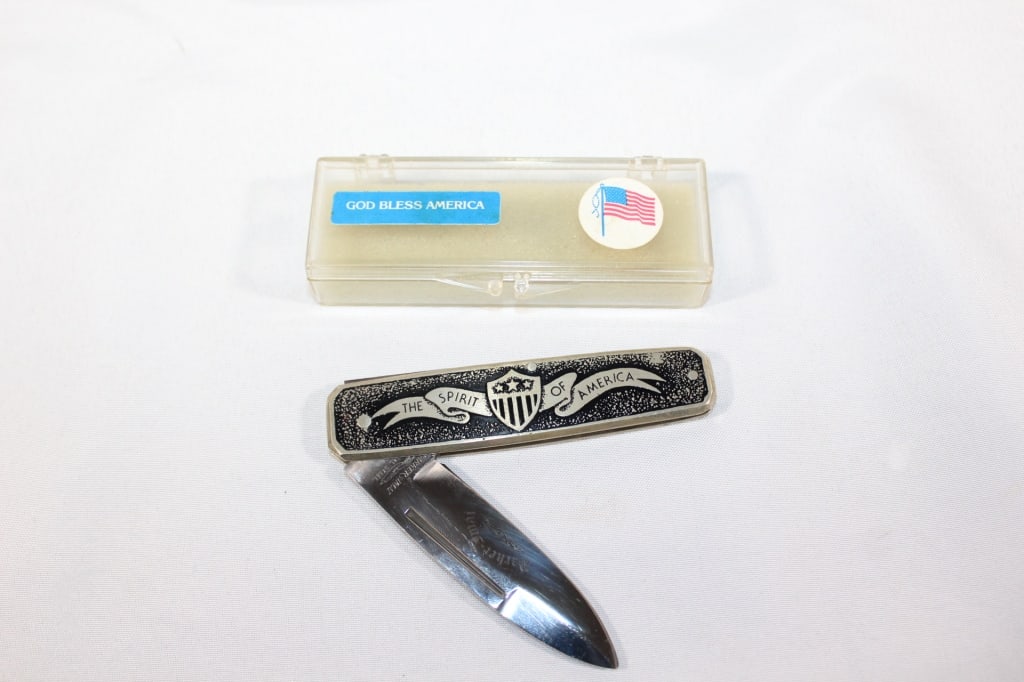 Parker Cut Imai Knife-Spirit of America: Good overall as pictured.