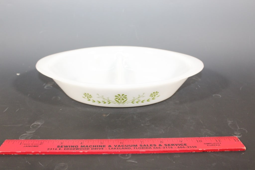 Vtg Fire King Philbe Glass Lidded Loaf Pan (1 of 4)