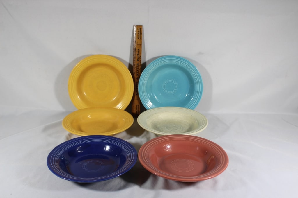 6 Fiestaware Bowls (1 of 2)