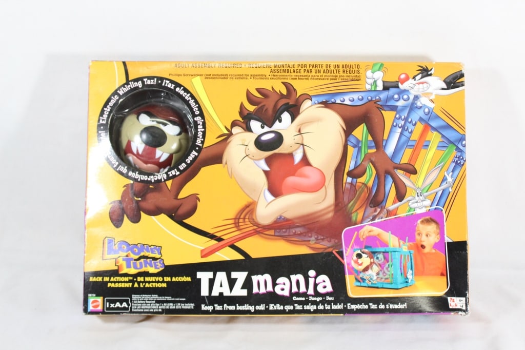 Looney Tunes TAZ Mania Game: Good overall as pictured