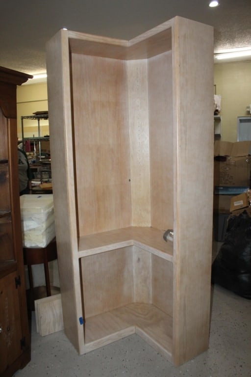 Wood You Large Corner Unit w/Shelves: Good overall as pictured