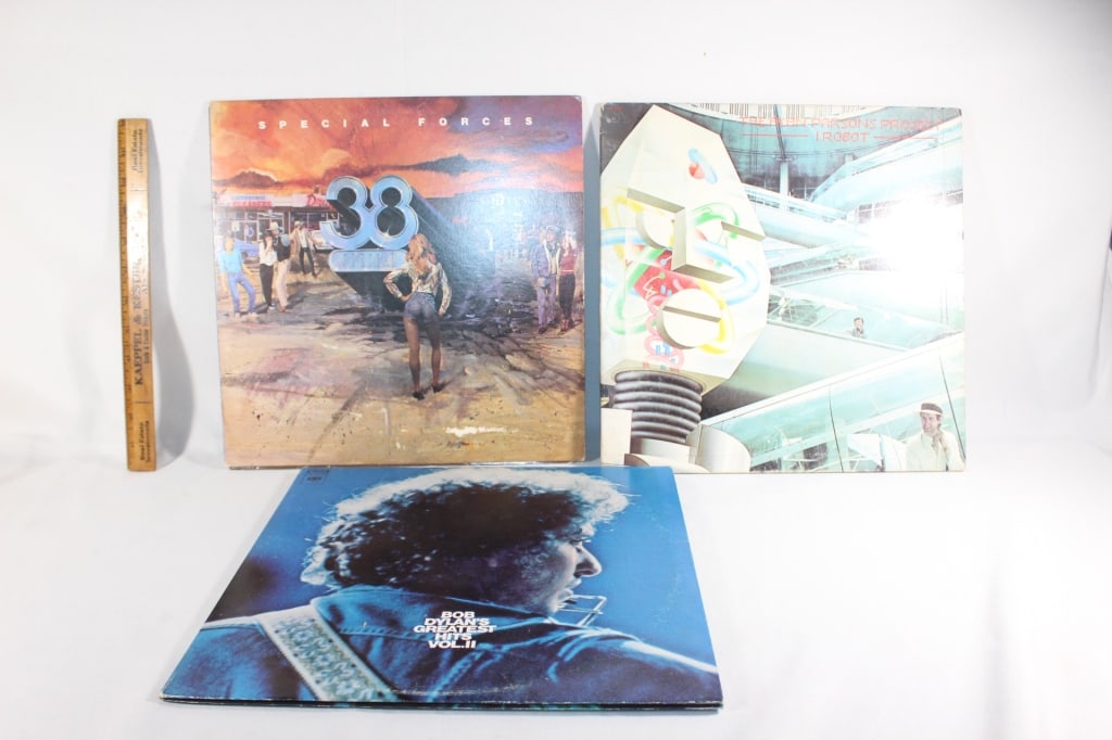 Three VTG Records Bob Dylan,38 Special, (1 of 4)