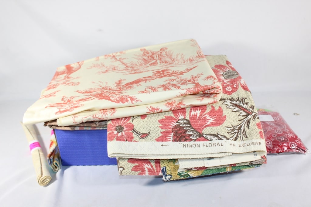 10 lbs Quilt Fabric -Schumacher etc.: Good overall as pictured