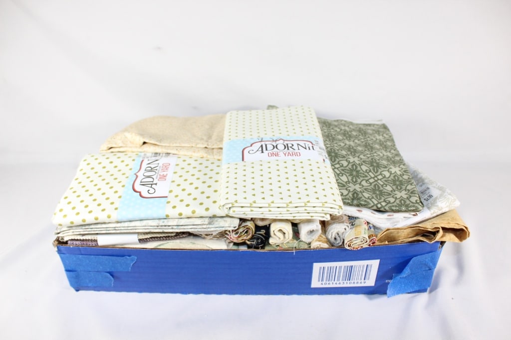 10 lbs Quilt Fabric -Adorn it etc.: Good overall as pictured