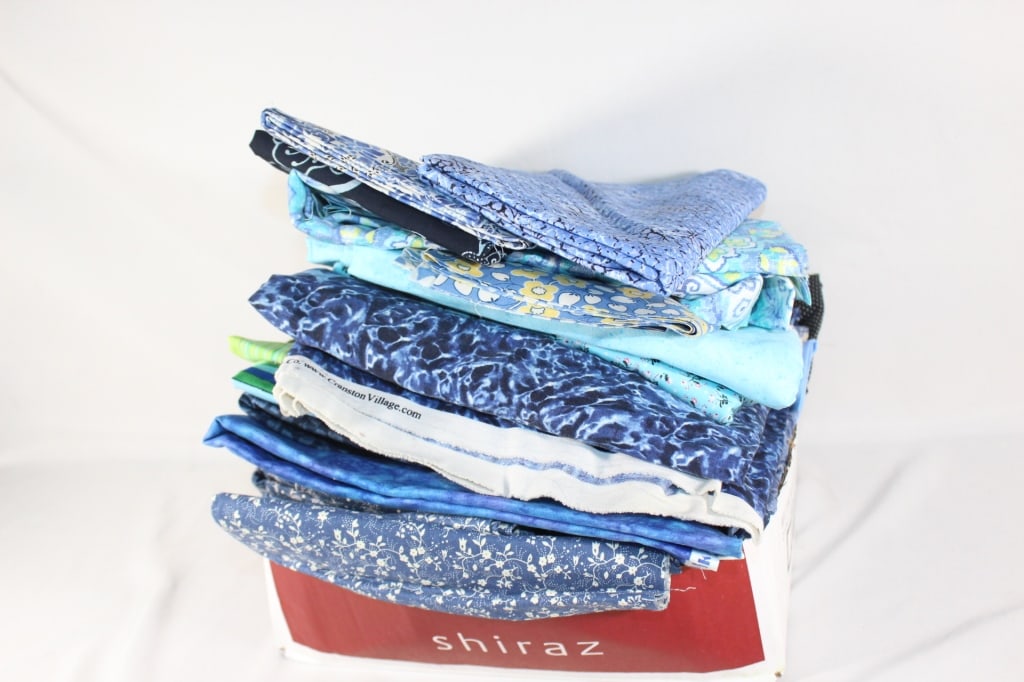 10 lbs Quilt Fabric -Cranston Village etc.: Good overall as pictured