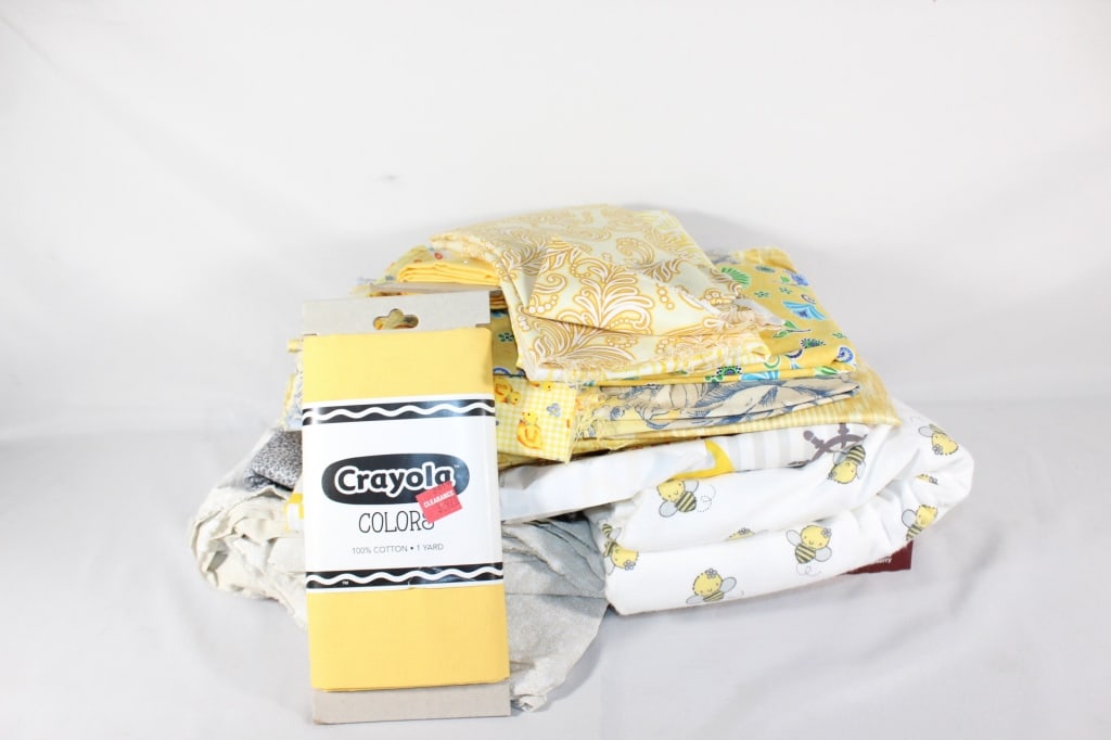 10 lbs Quilt Fabric -Crayola etc.: Good overall as pictured