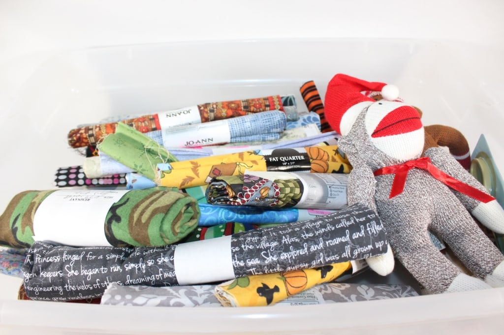 Quilt Fabric and Sock Monkeys: Good overall as pictured