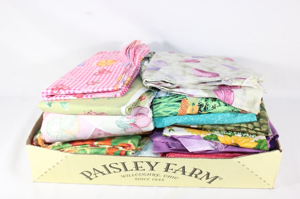 10 lbs Quilt Fabric - Cranston Village, etc.: Good overall as pictured