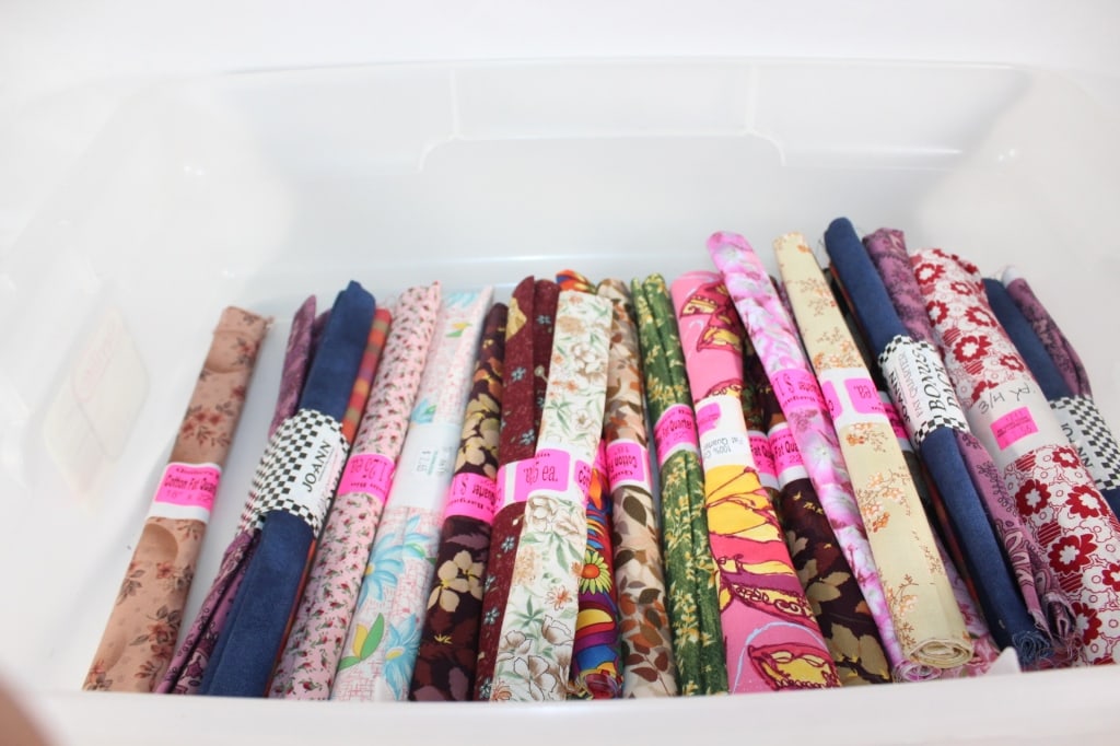 Large Lot of Fabric Remnants: Good overall as pictured