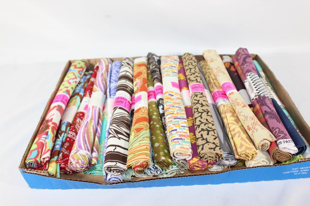 Large Lot of Fabric Remnants (1 of 1)