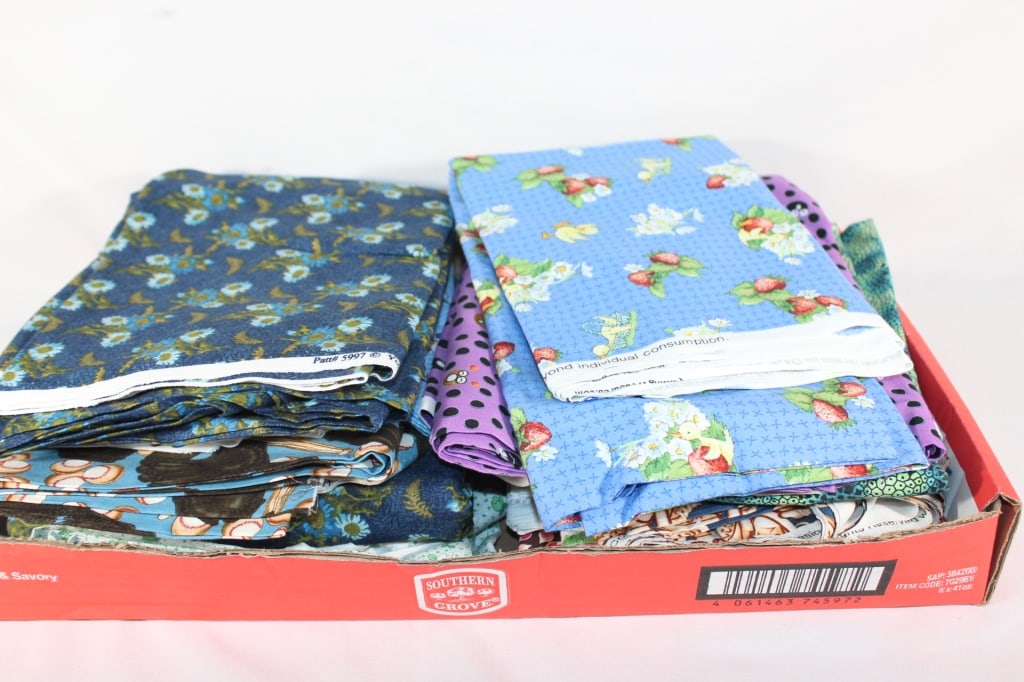 10 lbs Quilt Fabric - Yolando Fundora etc.: Good overall as pictured