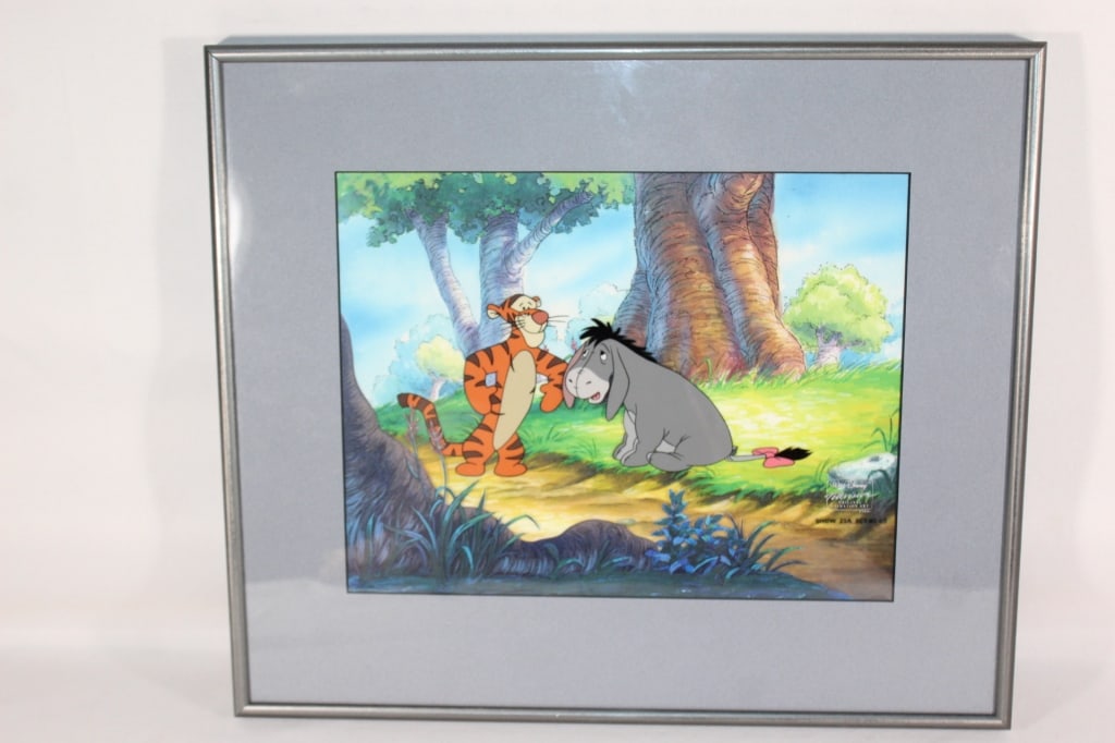 Disney Original Production Cell New Adv. Of Winnie (1 of 5)