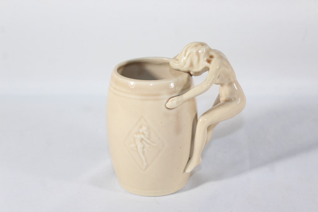 Vintage Japan Naked Lady Ceramic Mug (1 of 5)