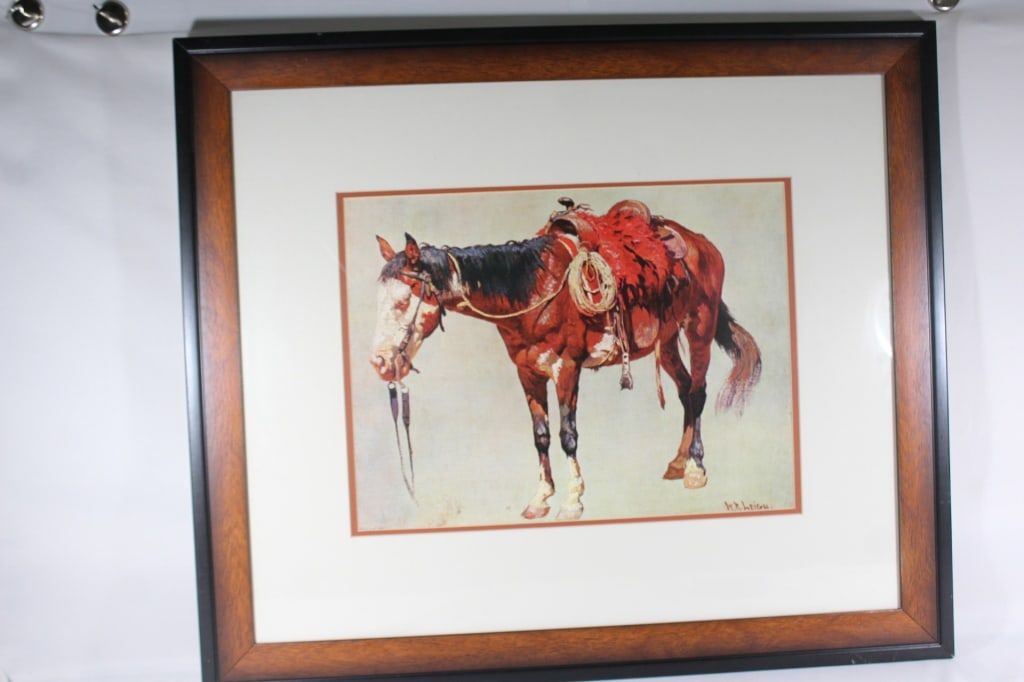 Navajo Pony Print by WIlliam Robinson Leigh (1 of 2)