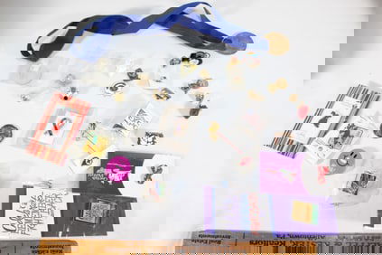 Large lot of VTG pins/coins,etc