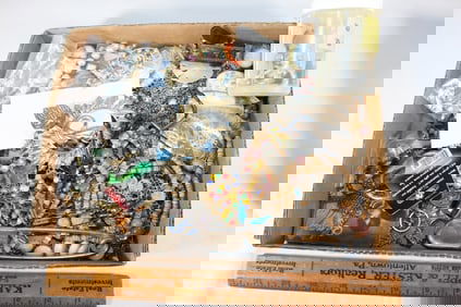 Large lot of mixed costume jewelry