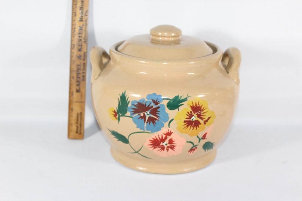 VTG "Yellowware" Cookie Jare 1930s-40s (1 of 5)