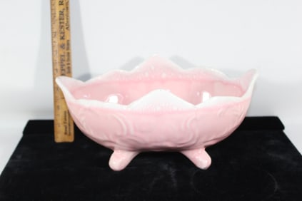 MCM 1950s Pink Hall Pottery Planter