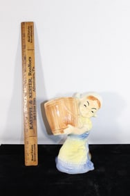 VTG Royal Copley Dutch girl planter