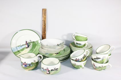 Large lot of German GS dishes c1907-28