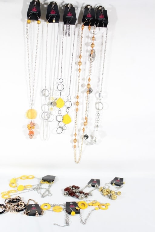 Lot of Costume Jewelry - Necklace & Earring Sets: Paparazzi Brand - New w/ Tags Good overall as pictured