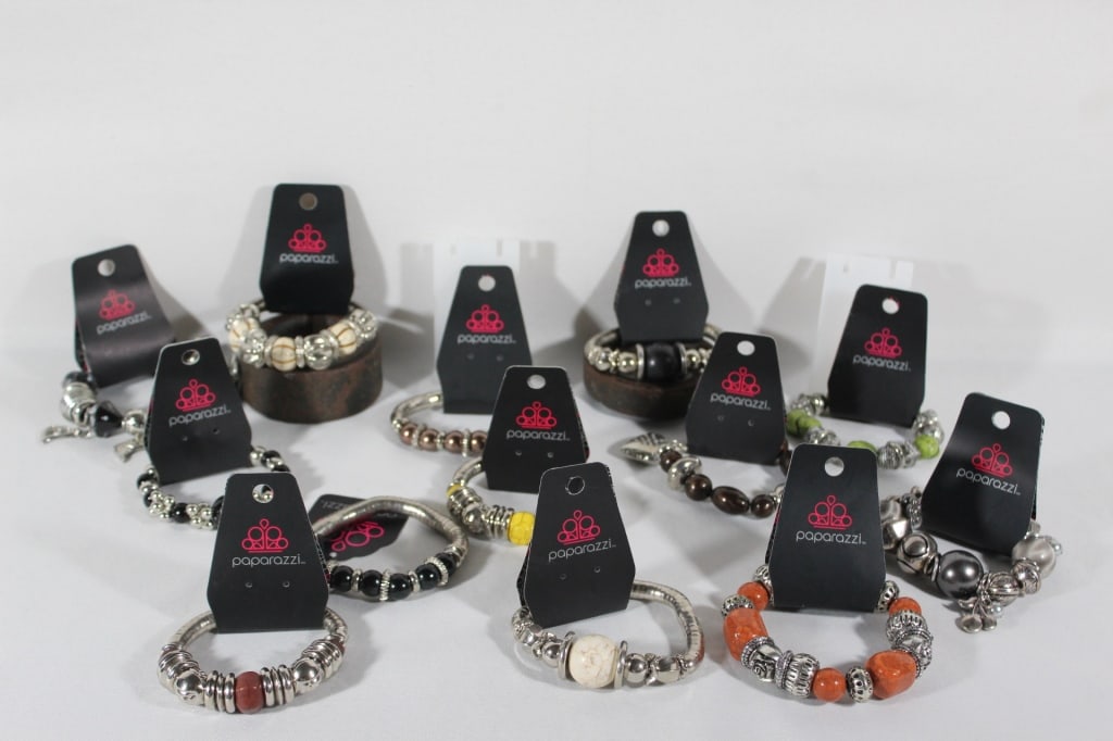 Lot of Costume Jewelry - Bracelets: Paparazzi Brand - New w/ Tags Good overall as pictured