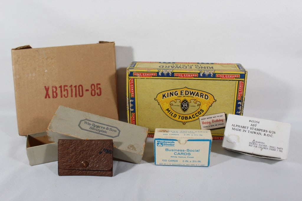 Miscellaneous Lot - Cigar Boxes etc. (1 of 3)