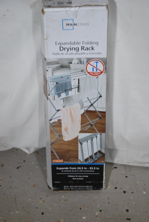 New in the Box - Mainstays Expandable Drying Rack (1 of 1)