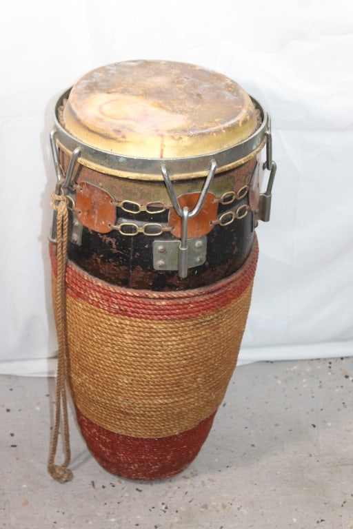 Vintage African Djembe? drum (1 of 4)