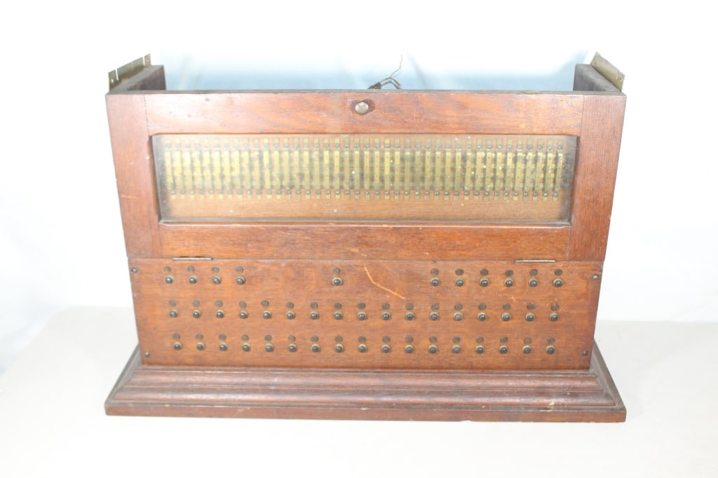 Antique telegraph switch board (1 of 5)