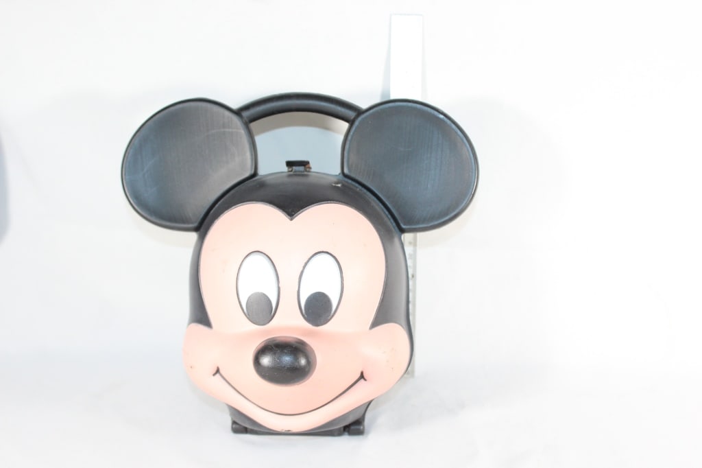Aladdin inc. Mickey Mouse Disney lunch box VTG (1 of 5)
