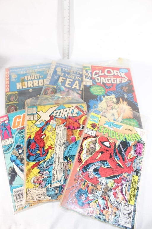 6 VTG Comic books,Marvel etc (1 of 3)