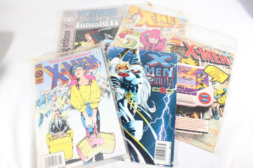 5 VTG comic book Marvel X Men (1 of 3)