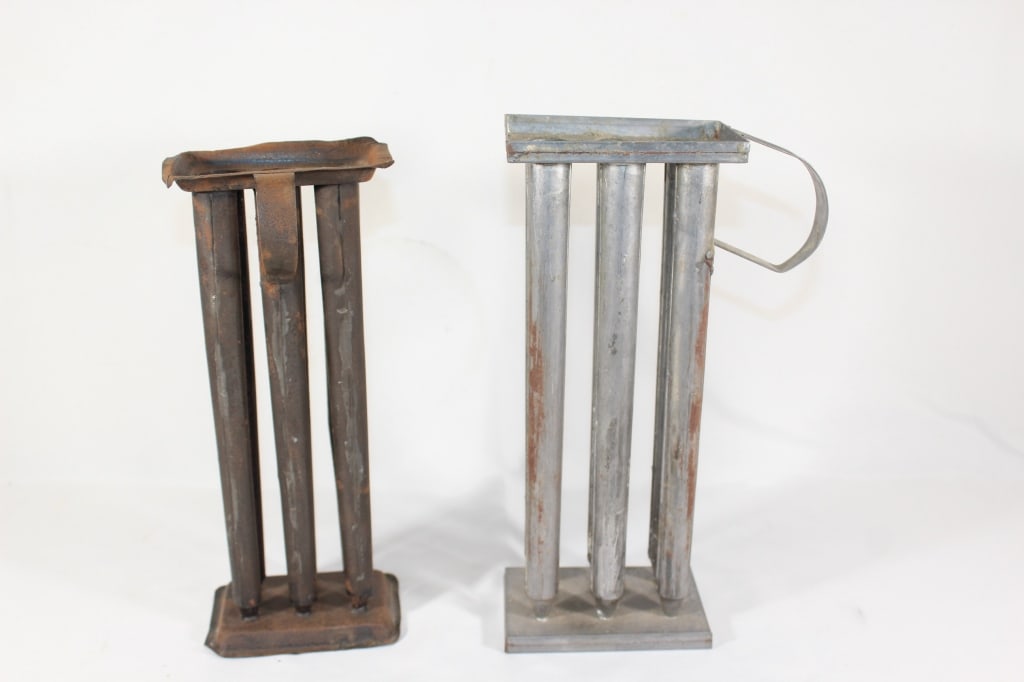 Vintage Metal Candle Molds (1 of 3)