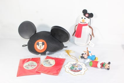 Walt Disney World Mickey Ears Hat, Ornaments etc.