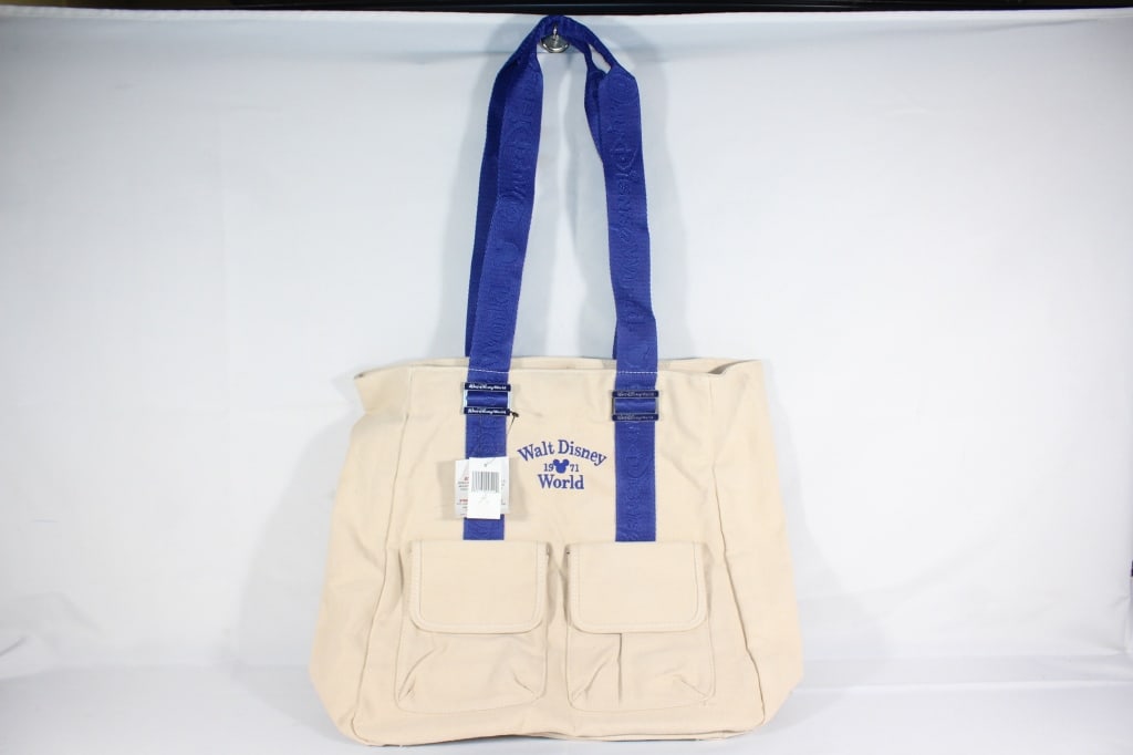 Walt Disney World Heavy Canvas Tote Bag - NWT: good overall as pictured