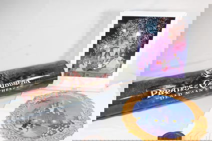 3 Disney Posters - Pirates, Cinderella Castle