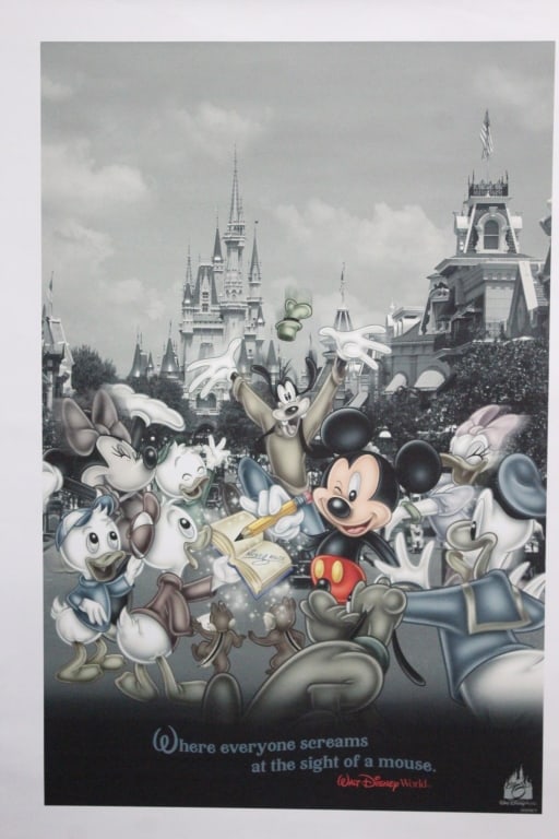 Walt Disney World Mickey Mouse Poster (1 of 2)