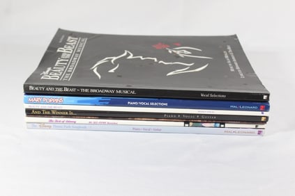 7 Disney Song Books, Piano, Vocal etc.