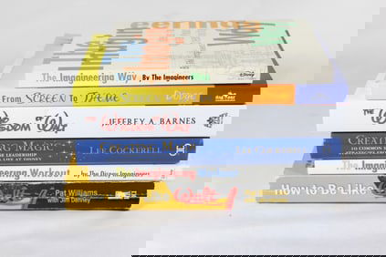 Lot of Disney Books - Wisdom of Walt, etc.