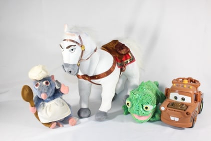 Lot of Disney Toys - Ratatouille, Mader etc.