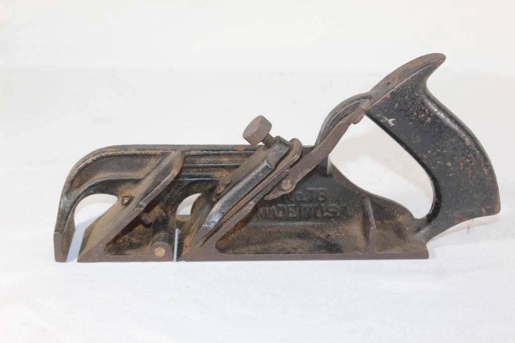 Vtg. Stanley No. 78 Duplex Rabbit Plane Auction