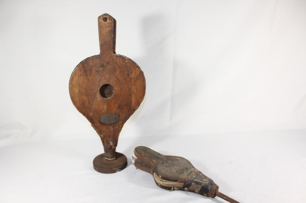 Pair of Antique Bellows - Funstein Bros. etc.: Good overall as pictured