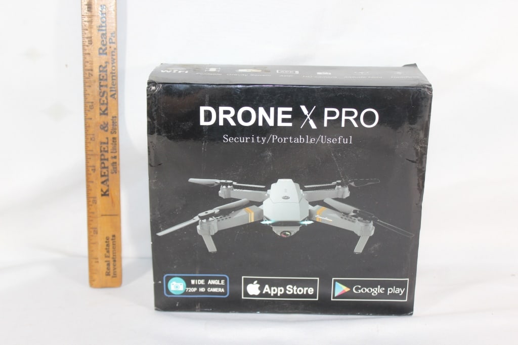 Drone X Pro collapsible quadrocopter in org. box (1 of 3)