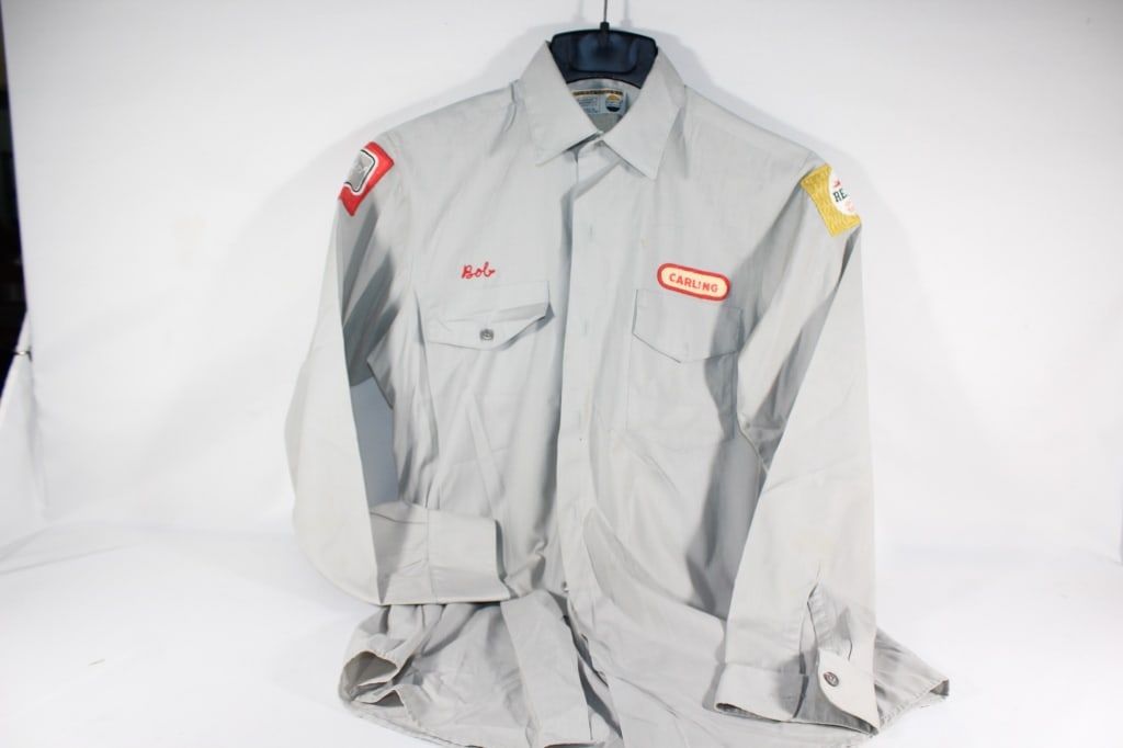 Vtg Workshort - Red Cap Ale & Black Label Beer (1 of 6)