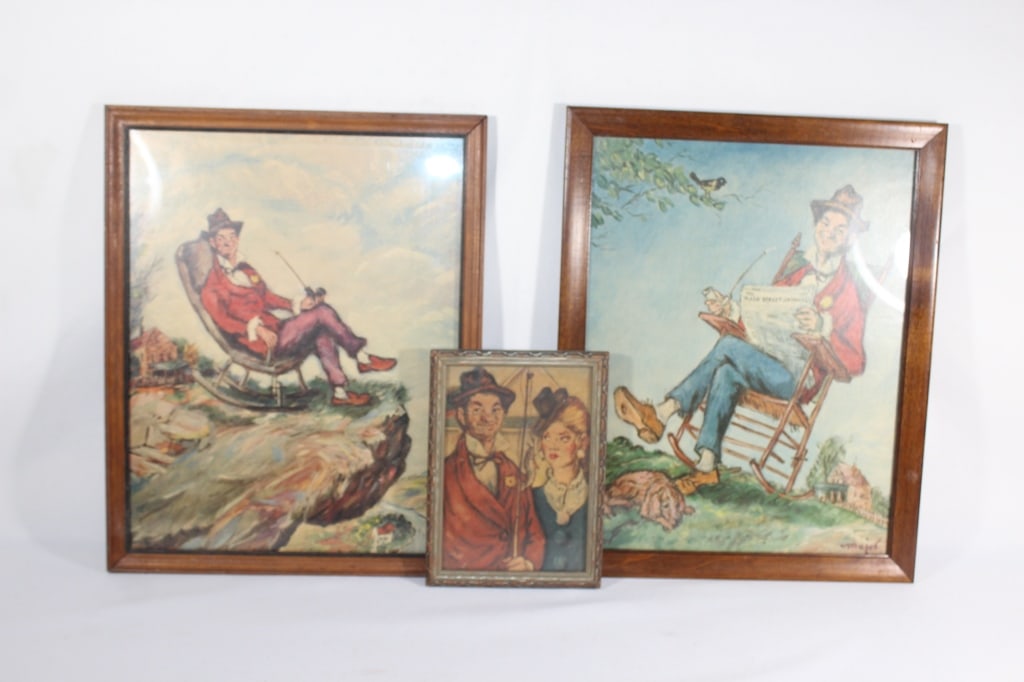Trio of Henry Major Framed Prints (1 of 5)