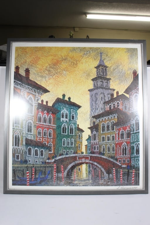 Anatole Krasnyansky Venice Print (1 of 2)
